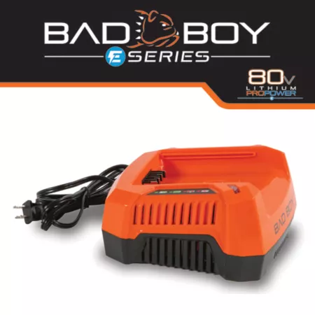 Bad Boy 80V 4A Battery Charger Mower Batteries