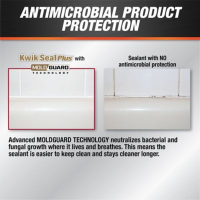 Image showing  10.1 oz. Kwik Seal Plus Kitchen and Bath Caulk