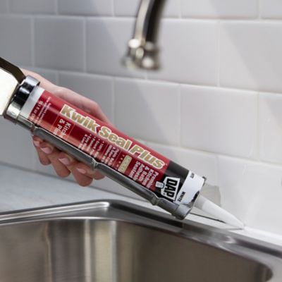 Image showing 6 th Dap 10.1 oz. Kwik Seal Plus Kitchen and Bath Caulk