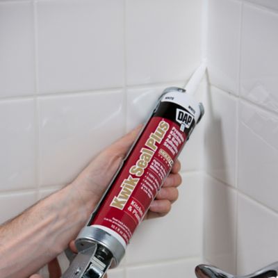 Image showing 7 th Dap 10.1 oz. Kwik Seal Plus Kitchen and Bath Caulk