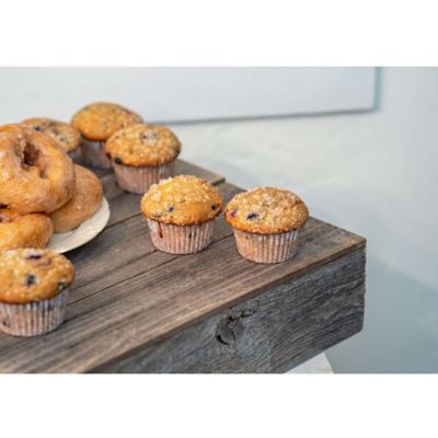 Image showing  BarnwoodUSA Rustic Farmhouse 15 in. Weathered Gray Wooden Cake Stand, Dessert Stand