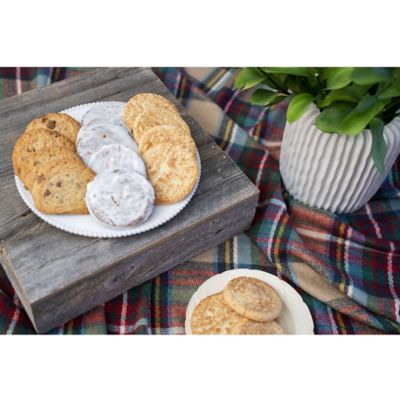 Image showing  BarnwoodUSA Rustic Farmhouse 15 in. Weathered Gray Wooden Cake Stand, Dessert Stand