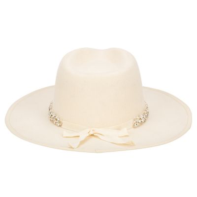 Image showing  Women's The One Felt Cowboy Hat with Pearls