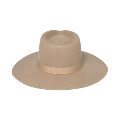 Image showing  Women's Julian Felt Stiff Brim Fedora with Grosgrain Band