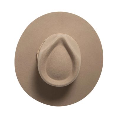 Image showing  Women's Julian Felt Stiff Brim Fedora with Grosgrain Band