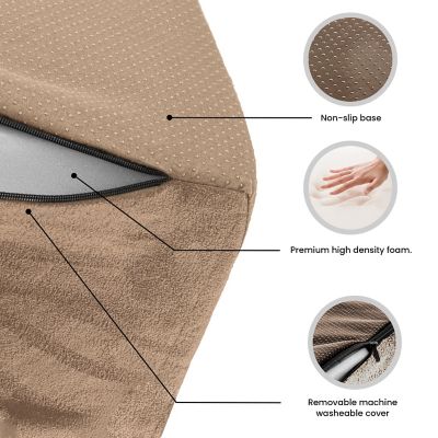 Image showing  High Density Foam Sherpa Top 3 Steps