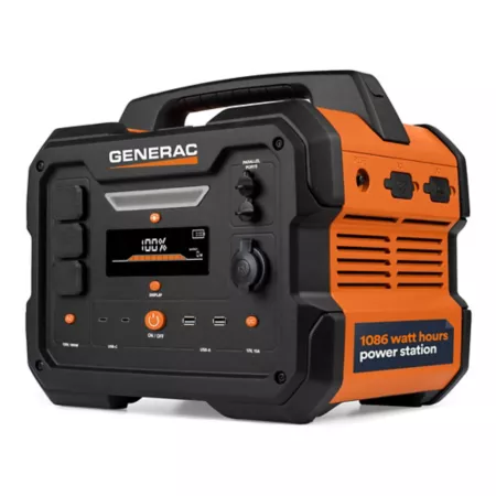 Generac GB1000 3200/1600 Watt Battery Powered Portable Power Station Portable Power Stations