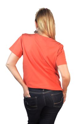 Image showing  Women's Short-Sleeve Scoop Neck Knit Top