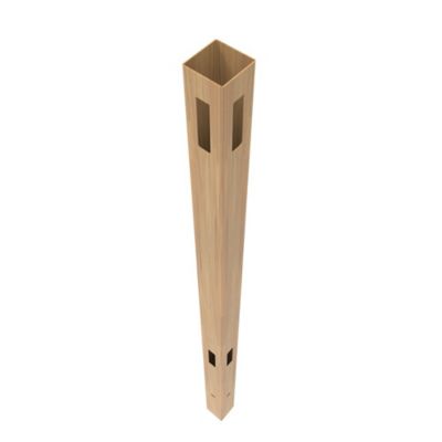 Image showing  Horizontal Fence 5 in. x 5 in. x 108 in. Cypress Vinyl Corner Post