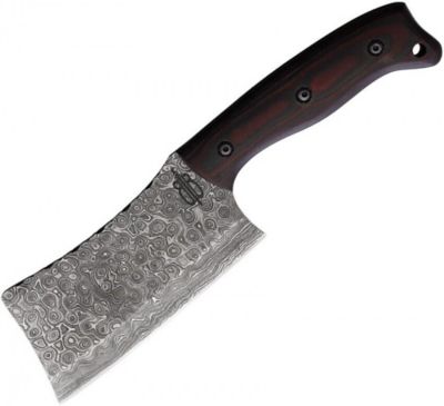 BNB Knives Damascus Cleaver