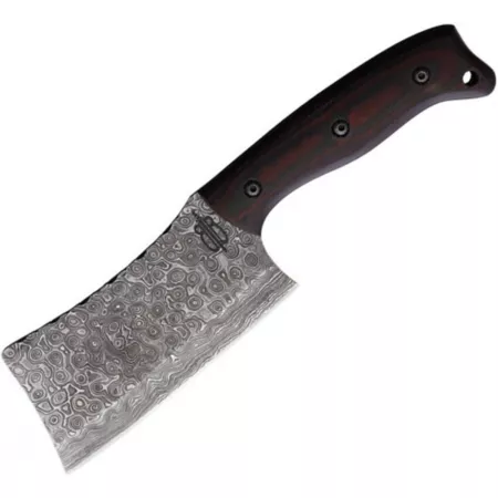 BNB Damascus Cleaver Knives Camp Grill & Stove Accessories