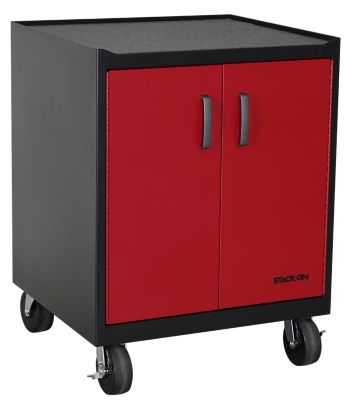 Image showing  Base Cabinet with 3 Drawers and 1 Shelf - Welded Steel Garage Storage