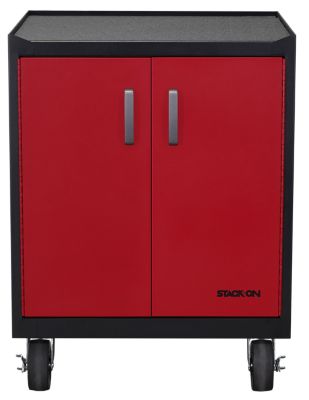 Image showing  Base Cabinet with 3 Drawers and 1 Shelf - Welded Steel Garage Storage