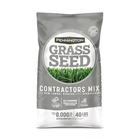 Pennington Central Contractors Grass Seed Mix 40 lb 8 000 sq ft. Grass Seed