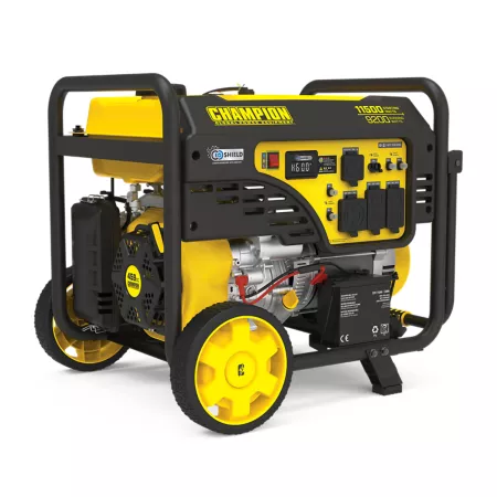 Champion Power Equipment 11 500/9 200 Watt Portable Generator CO Protection Electric Start Portable Generators