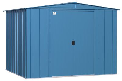 Arrow Classic Steel Storage Shed, 8 x 7, Blue Grey, CLG87BG