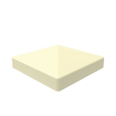Image showing  6 in. x 6 in. Pyramid Post Top, Sand