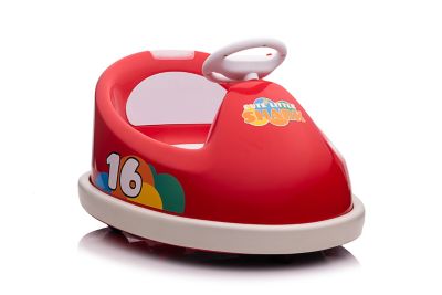 Image showing 5 th Best Ride On Cars Broc Bumperz Car 6V Red, BROC BUMPERZ RED