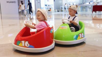 Image showing 8 th Best Ride On Cars Broc Bumperz Car 6V Red, BROC BUMPERZ RED