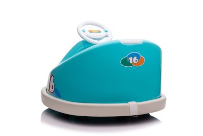 Image showing 6 th Best Ride On Cars Broc Bumperz Car 6V Blue, BROC BUMPERZ BLUE