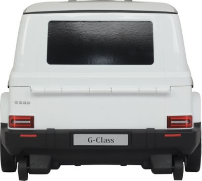 Image showing 9 th Best Ride On Cars Mercedes G-Class Suitcase White, MERC GCLS STC WHT