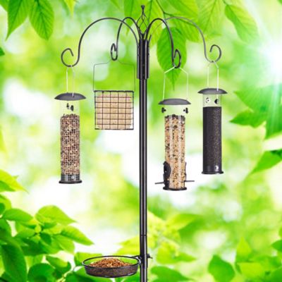 North States Ultimate Bird Feeder Station, 1 lb. Capacity