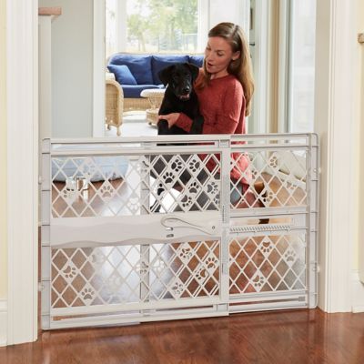 Image showing  23 in. Paws Portable Plastic Pet Gate