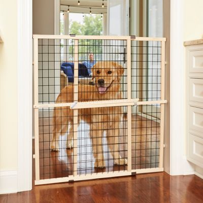 MyPet Extra Tall Wide Wire Mesh Pet Gate, 4617A