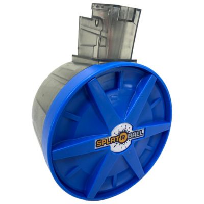 Splat-R-Ball 800-Round Water Blaster Drum Magazine, Blue