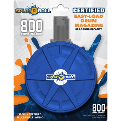 Image showing  800-Round Water Blaster Drum Magazine, Blue
