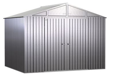 Arrow Elite Steel Storage Shed, 10 x 8, Galvalume