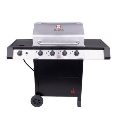 Char-Broil Performance Tru-Infrared 4-Burner Cart Gas Grill(W/Side Burner), 463331021