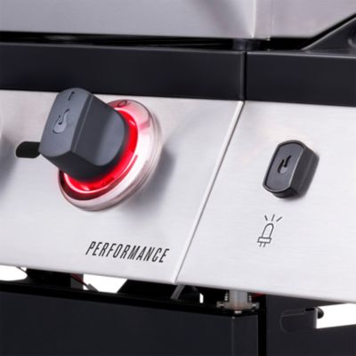 Image showing 5 th Char-Broil Performance TRU-Infrared Propane Gas Cart Grill with Cabinet, 550 sq. in., Black