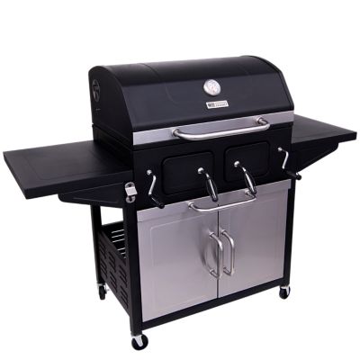 Image showing  851 sq. in. Charcoal Cabinet Grill