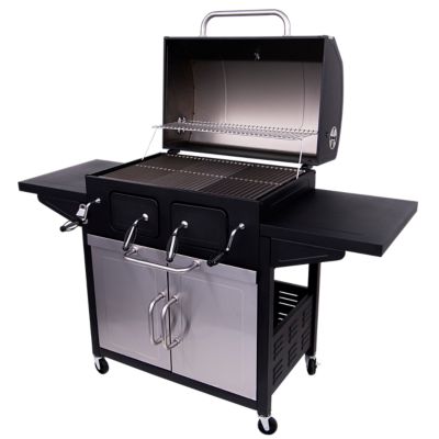 Image showing  851 sq. in. Charcoal Cabinet Grill