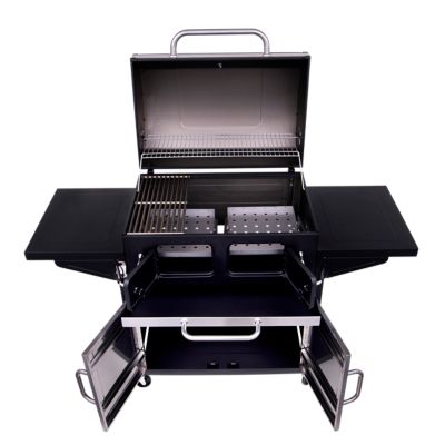 Image showing  851 sq. in. Charcoal Cabinet Grill