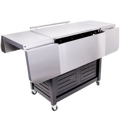 Image showing 5 th Char-Broil Vibe 535 Amplifire Socail Propane Gas Cart Grill, 535 sq. in., Black