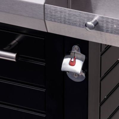 Image showing 6 th Char-Broil Vibe 535 Amplifire Socail Propane Gas Cart Grill, 535 sq. in., Black