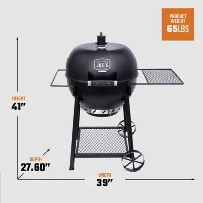 Image showing 10 th Oklahoma Joe's Blackjack Charcoal Kettle Grill, 382 sq. in., Black