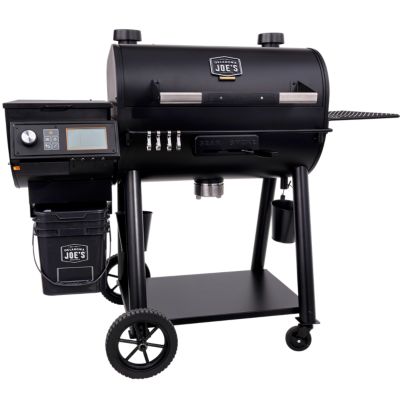 Oklahoma Joe's 906 sq. in. G2 Rider DLX Wood Pellet Grill and Smoker, Black