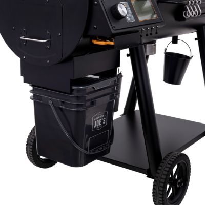 Image showing  906 sq. in. G2 Rider DLX Wood Pellet Grill and Smoker, Black