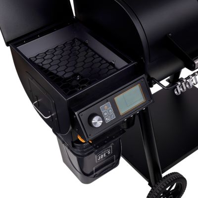 Image showing  906 sq. in. G2 Rider DLX Wood Pellet Grill and Smoker, Black