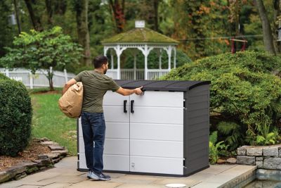 Image showing  Stowaway Horizontal Modern Shed, BMS4780