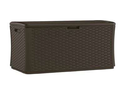 Image showing  134 gal. Deck Storage Box, Wicker