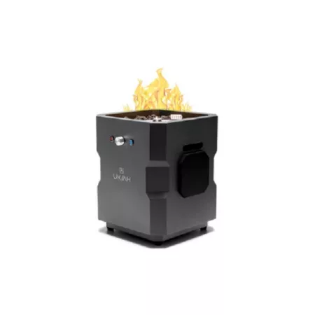 Ukiah Tailgater II Fireplace TK-1044-T2BLK Fire Pits