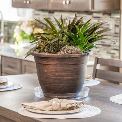 Image showing  10 in. Plastic Plant Saucer, 1.5x Thicker