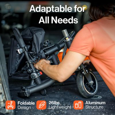 Image showing  Adult 3-Wheel Powered Mobility Scooter