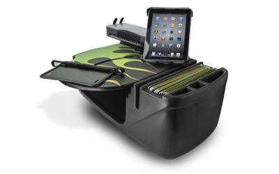 AutoExec Roadmaster Car Desk with Phone Mount and Printer Stand