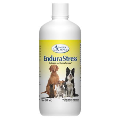 Omega Alpha EnduraStress Liquid Endurance and Coping Supplement for Dogs and Cats