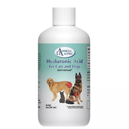 Omega Alpha Hyaluronic Acid for Cats and Dogs 450219 Dog Hip & Joint Care